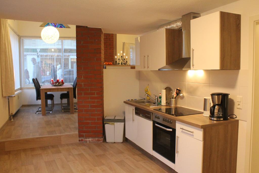 Ferien Im Laden Apartment เควดลินบวร์ก ภายนอก รูปภาพ