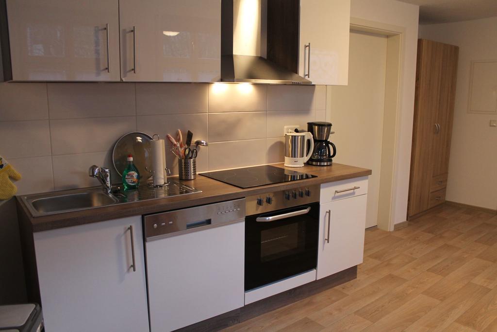 Ferien Im Laden Apartment เควดลินบวร์ก ภายนอก รูปภาพ