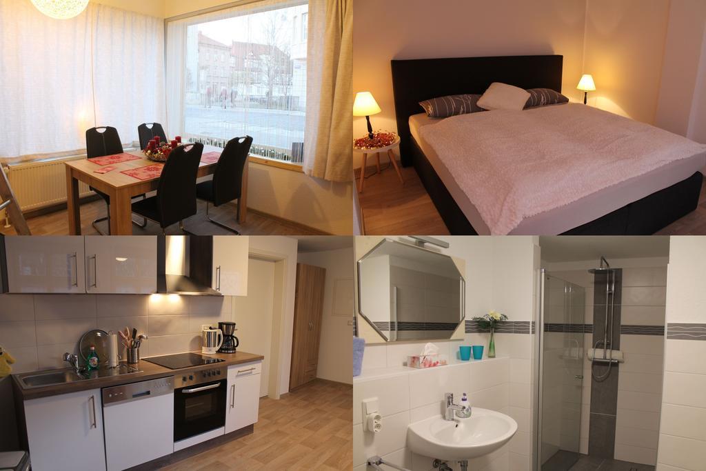 Ferien Im Laden Apartment เควดลินบวร์ก ภายนอก รูปภาพ